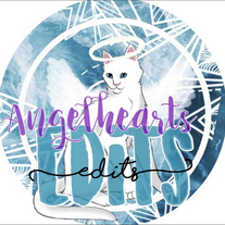 icon with the text 'angelheart's edits'