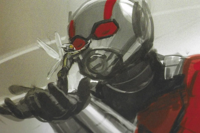 Concept art of Ant-Man and Wasp for Avengers: Endgame (2019)