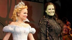 Kristen Chenoweth and Idina Menzel